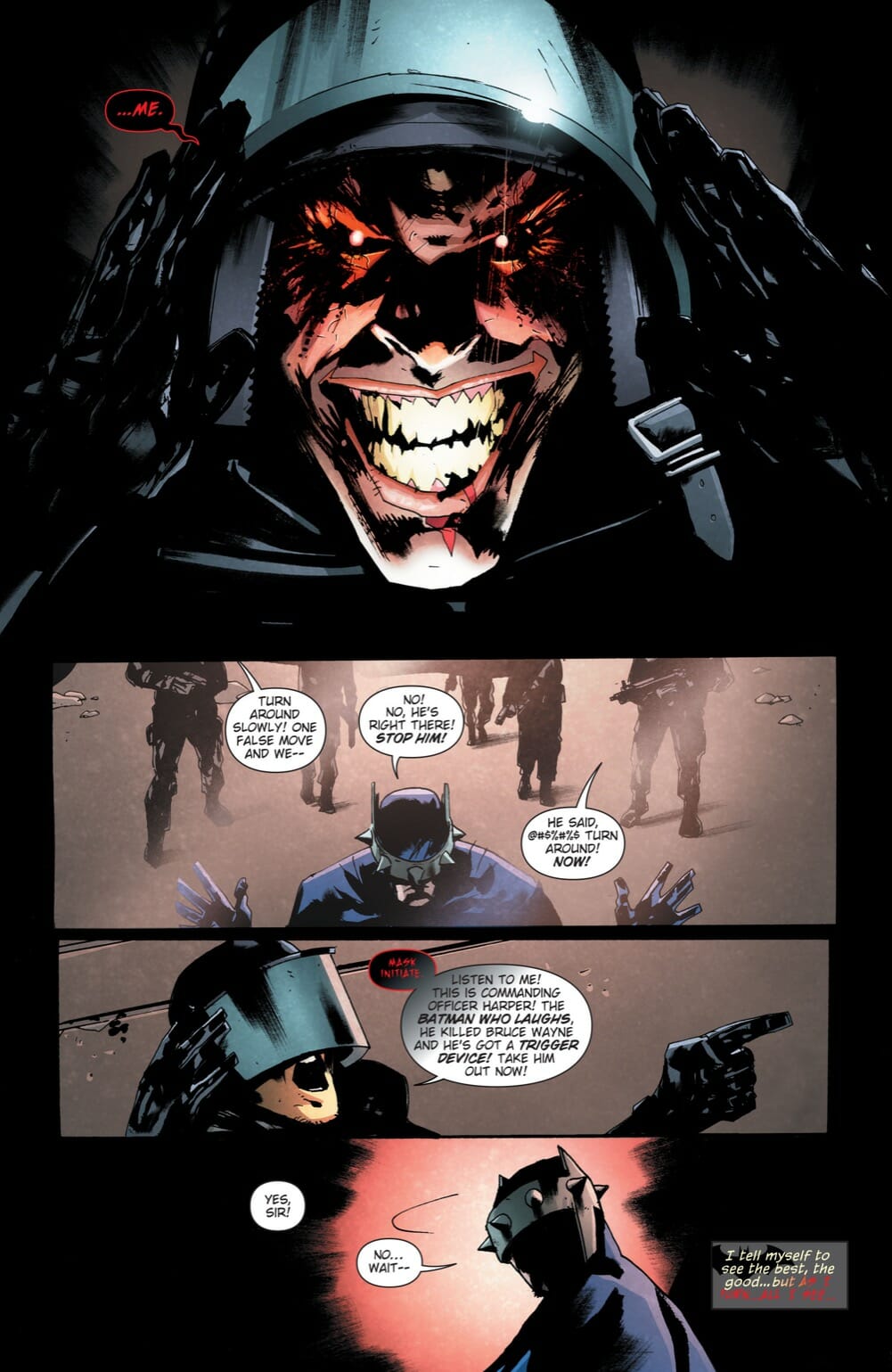 The Batman Who Laughs Eyes