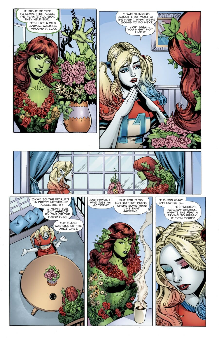 poison ivy and harley quinn