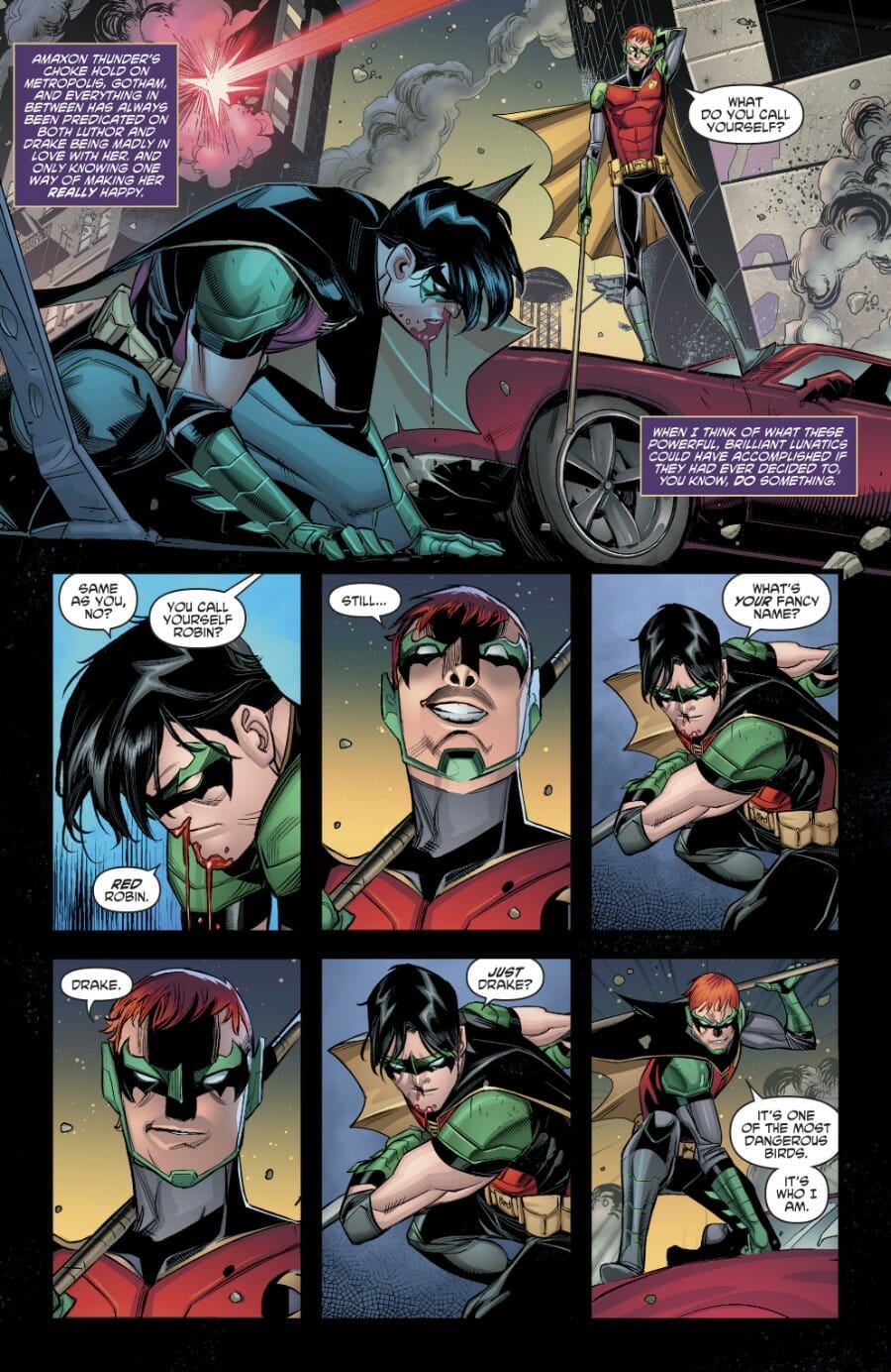 Tim Drake Robin Vs Drake - Comic Book Revolution