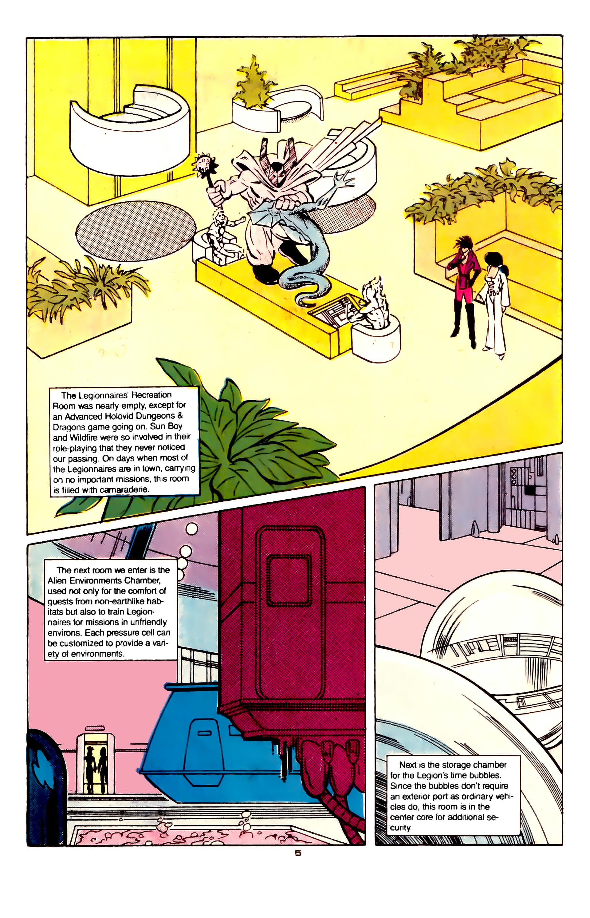 Legion Of Super-Heroes Headquarters Diagrams Through The Years - Comic ...