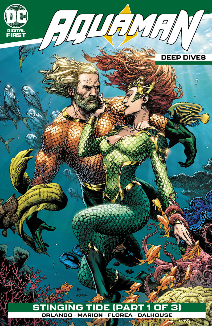 Aquaman Deep Dives 5 Cover Comic Book Revolution