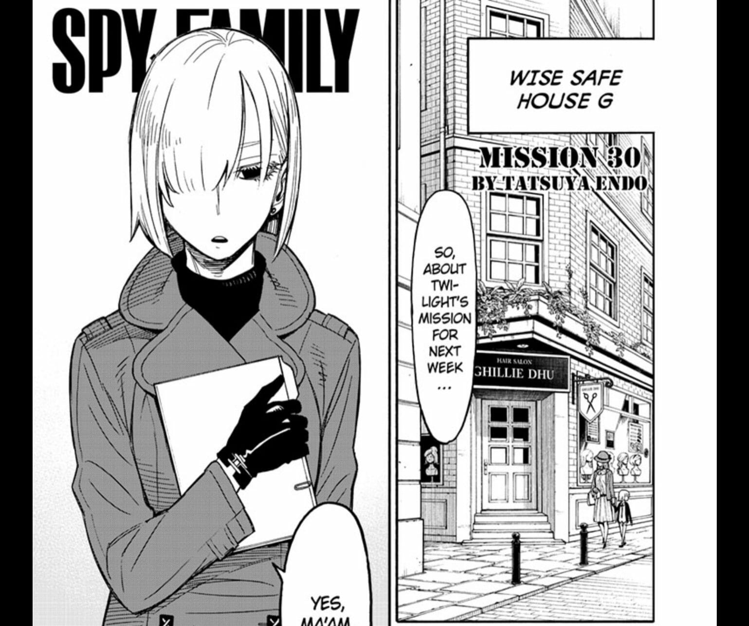 spy x family characters name Spy x family volume 2 review • anime uk