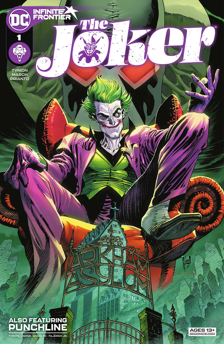 joker comic book cover