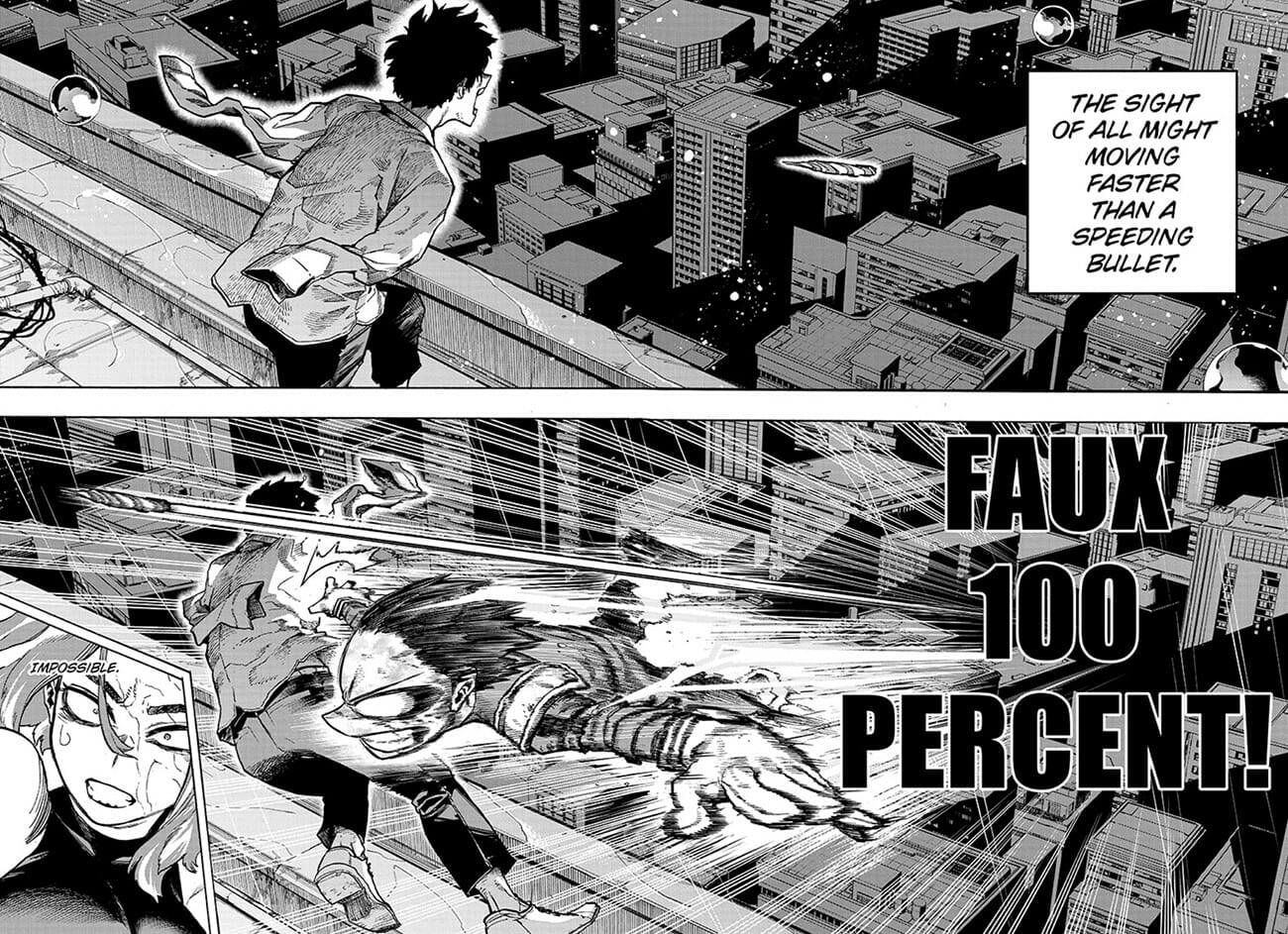 My Hero Academia Chapter 315 Deku One For All Faux 100 Percent - Comic ...