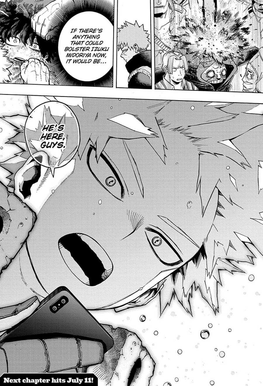 MHA Manga Panels Bakugo