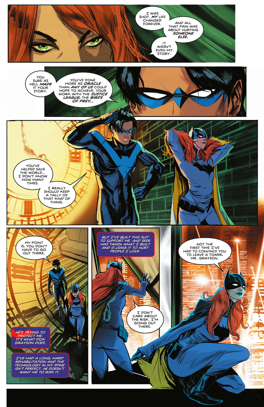 Nightwing 85 Fear State Barbara Gordon Dick Grayson Comic Book Revolution 0505