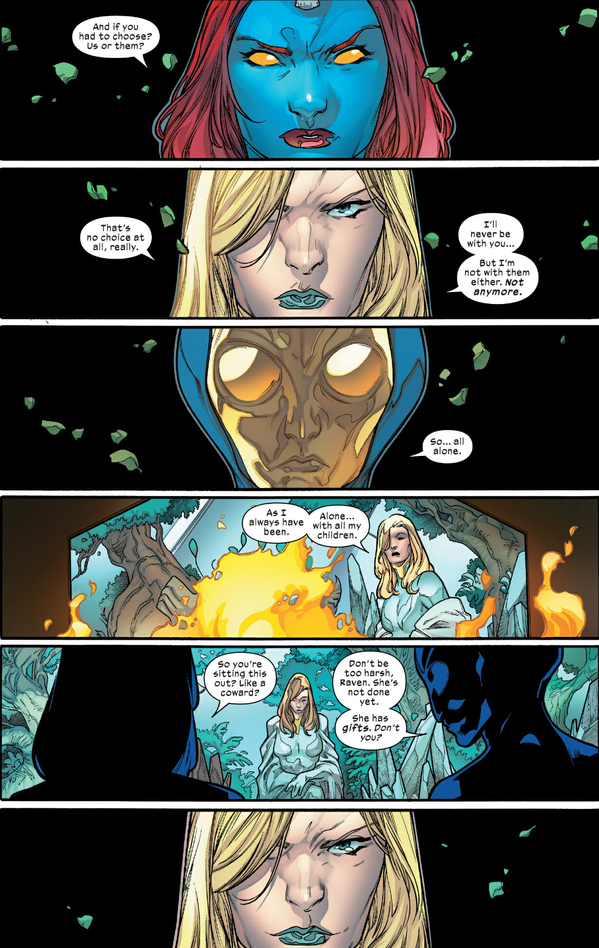 Top December 2021 Moments Inferno 3 Emma Frost Mystique Destiny - Comic ...