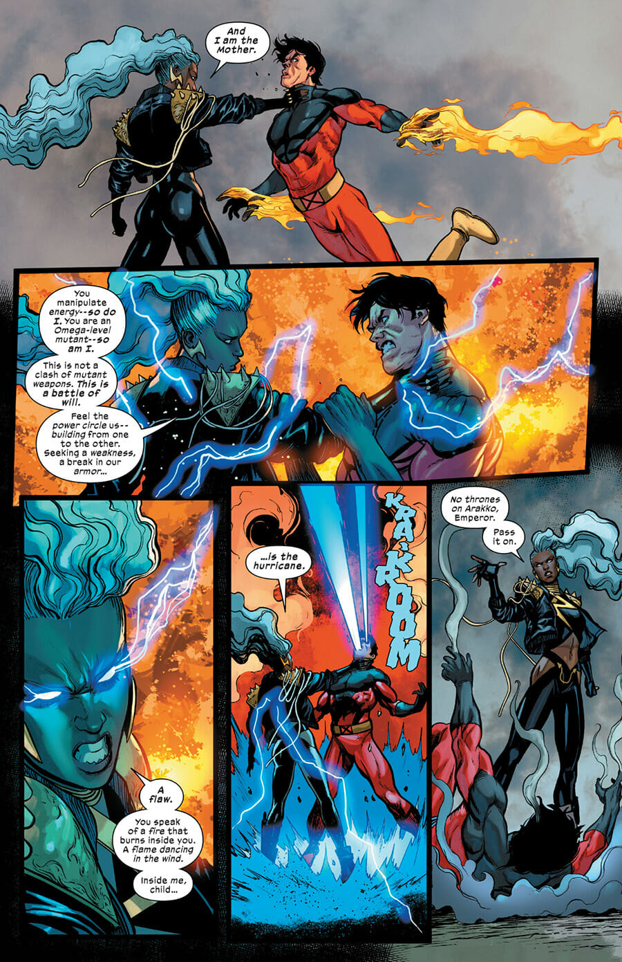 X Men Red 2 Storm Dominates Vulcan Comic Book Revolution