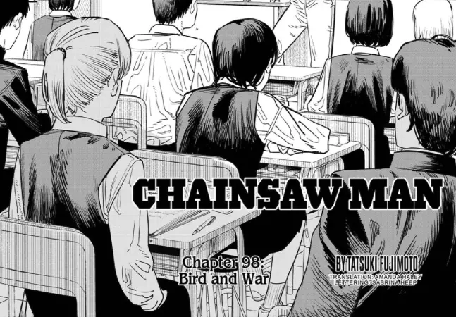 Fun Fact: You can read entire first chapter of Chainsaw Man manga