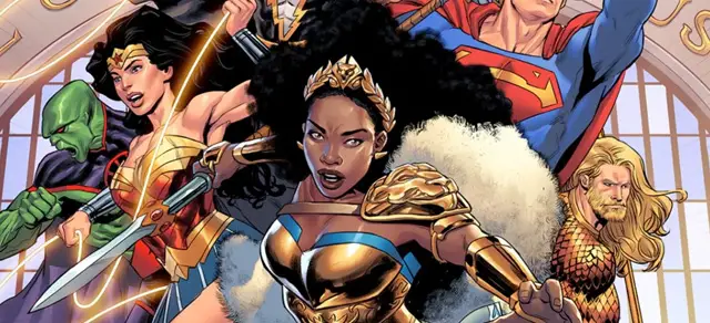 Nubia And The Justice League Special 1 Travis Moore Banner - Comic Book 