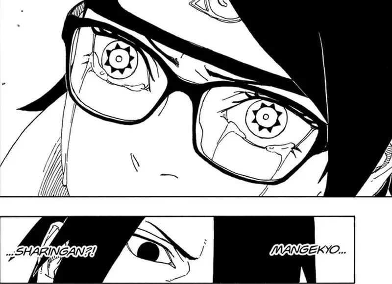 Boruto Naruto Next Generations Chapter 80 Sarada Mangekyo Sharingan ...