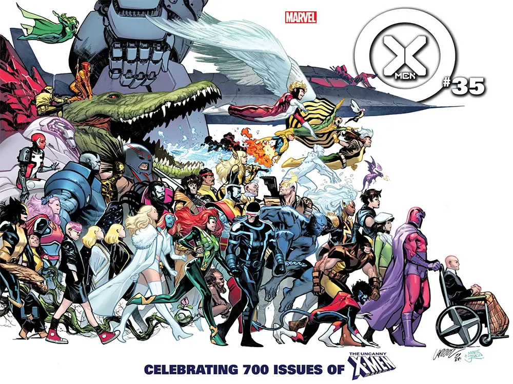 X-Men 700 Pepe Larraz Cover - Comic Book Revolution