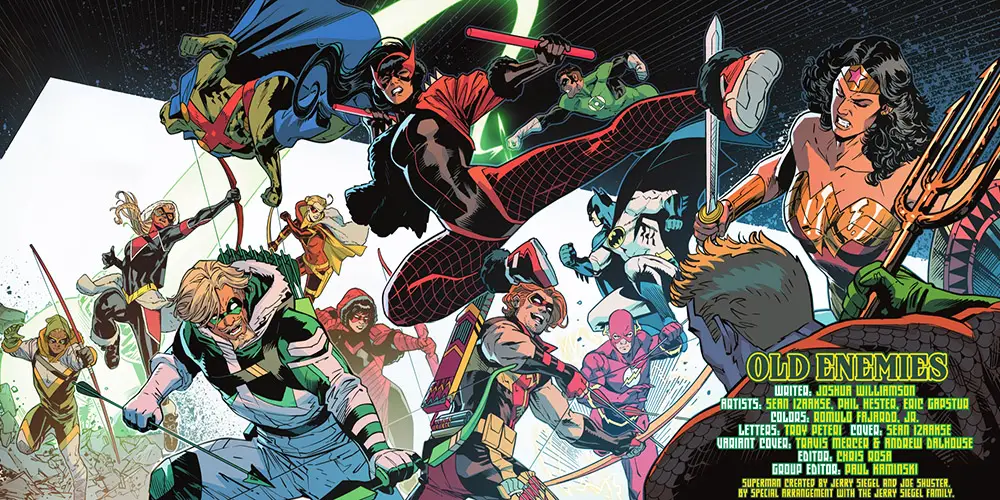 Green Arrow 11 Arrow Family Vs Justice League - Comic Book Revolution