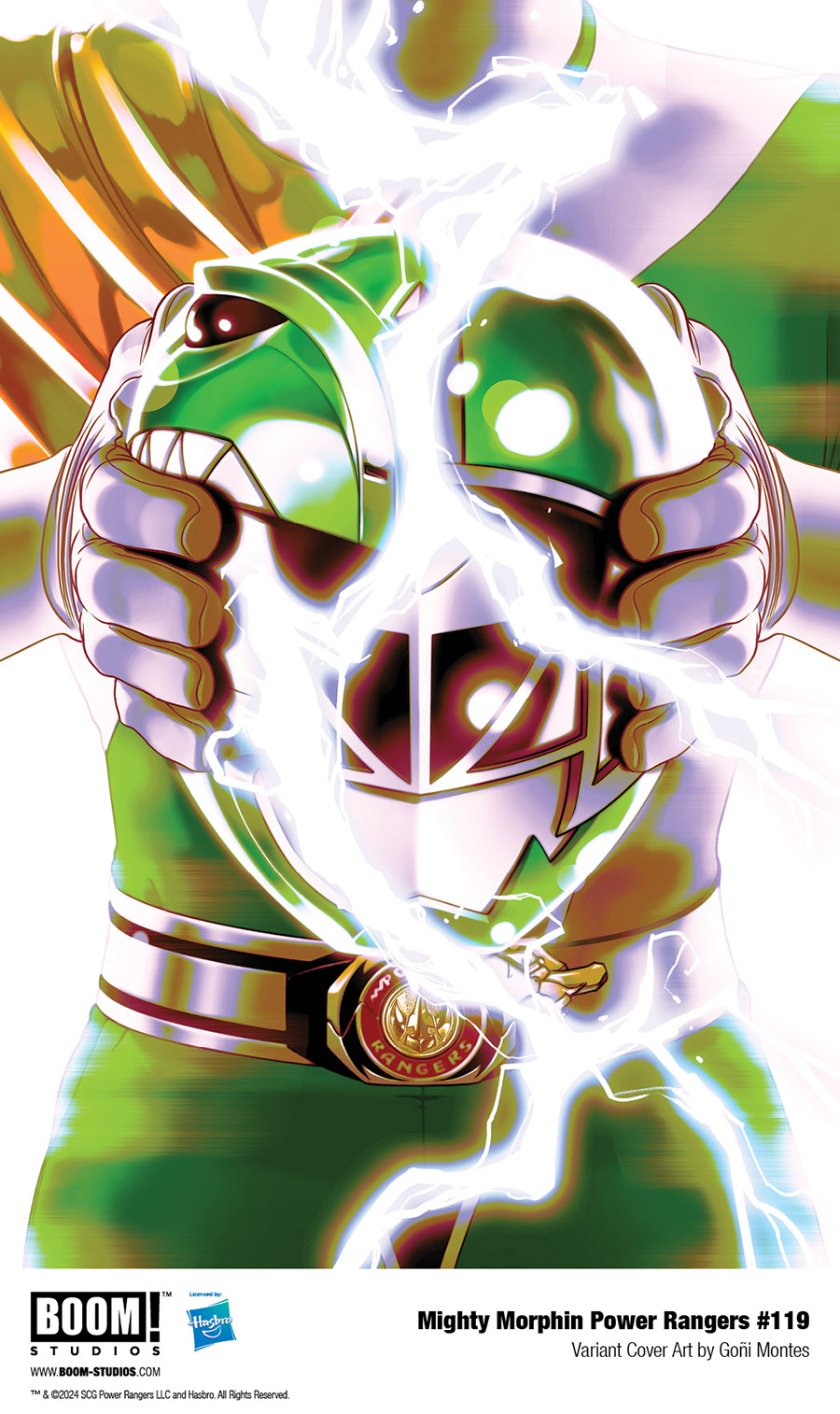 MMPR 119 Cover C Goni Montes - Comic Book Revolution